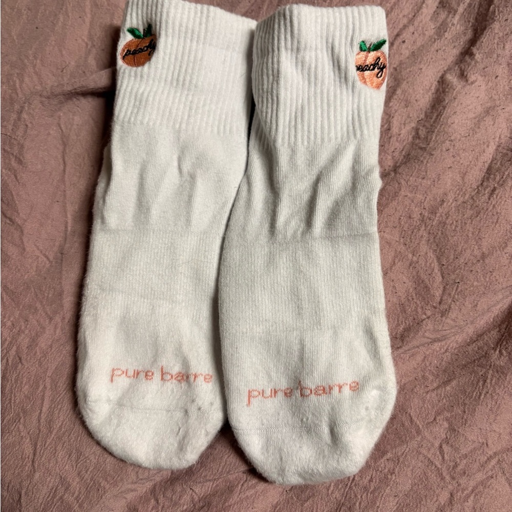 EUC Pure Barre grip socks